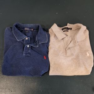 Lot of 2 Polo by Ralph Lauren polo shirt men's size L